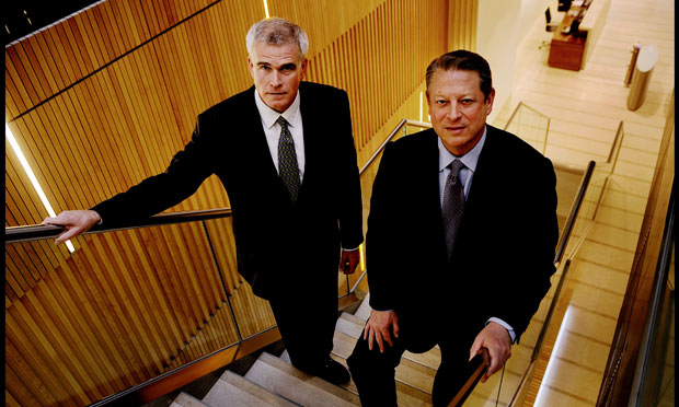 Al Gore and David Blood